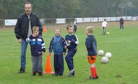 Luxe training E- en F-pupillen / 25 oktober 2003 / foto 12