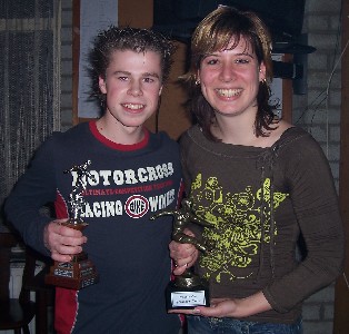 Rob ten Haaf en Puck van Iersel