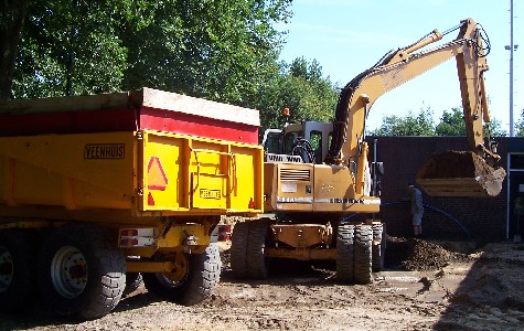 Verbouwing kantine VV Gassel / juli 2006 / foto 4