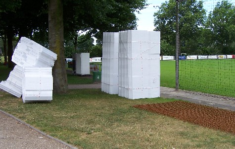 Verbouwing kantine VV Gassel / juli 2006 / foto 9