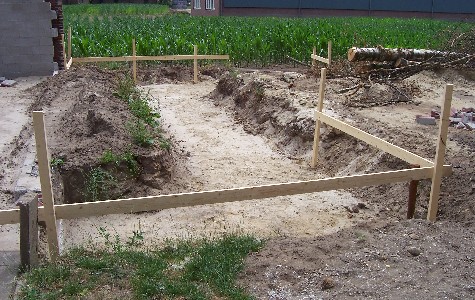 Verbouwing kantine VV Gassel / juli 2006 / foto 11