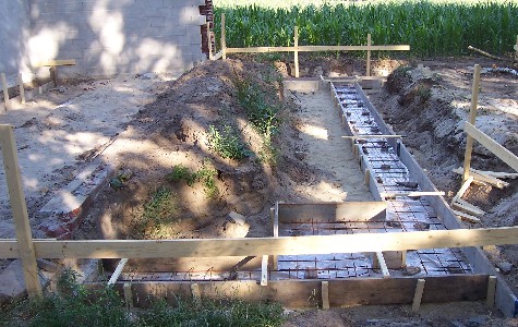 Verbouwing kantine VV Gassel / juli 2006 / foto 14