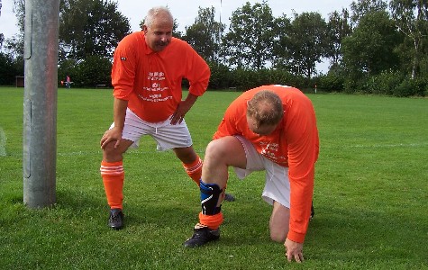 Nieuwe tenue veteranenelftal / 18 augustus 2007 / foto 14
