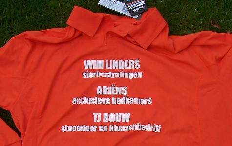 Nieuwe tenue veteranenelftal / 18 augustus 2007 / foto 2