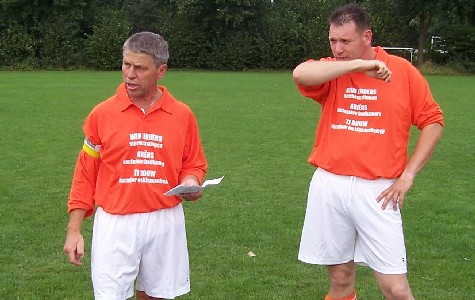 Nieuwe tenue veteranenelftal / 18 augustus 2007 / foto 20