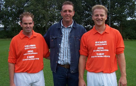 Nieuwe tenue veteranenelftal / 18 augustus 2007 / foto 3