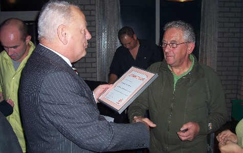 Uitreiking KNVB-onderscheidingen / 19 oktober 2007 / foto 6