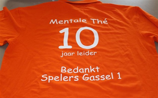 Afscheid elftalleider Theo Jaspers / 08 mei 2011 / foto 1