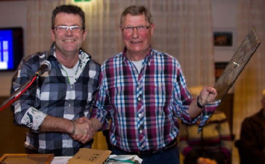 Aandenken voor oud-voorzitter Cor van Boekel
