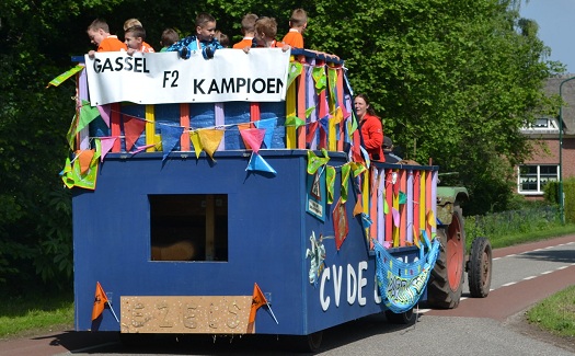 Gassel F2 voorjaarskampioen 2014 / 17 mei 2014 / foto 25
