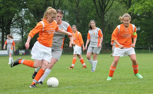 Gassel vrouwen 1 kampioen 2013-2014 / 27 april 2014 / foto 6