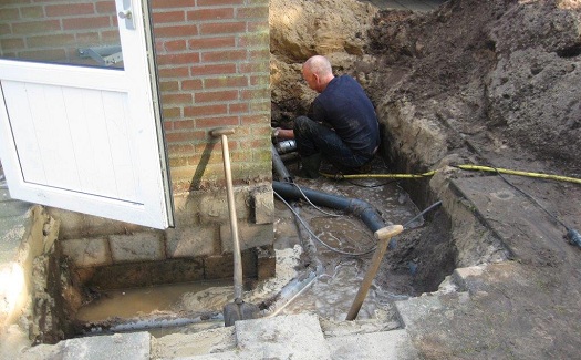 Aanleg nieuwe beregeningsinstallatie / 14 juni 2014 / foto 2