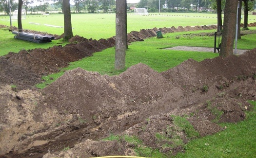 Aanleg nieuwe beregeningsinstallatie / 14 juni 2014 / foto 6
