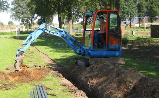Aanleg nieuwe beregeningsinstallatie / 14 juni 2014 / foto 12