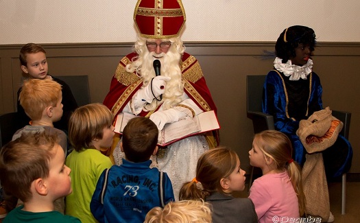 Sinterklaas bij jeugd VV Gassel / 03 december 2014 / foto 3