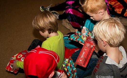 Sinterklaas bij jeugd VV Gassel / 03 december 2014 / foto 12