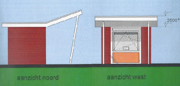 Tekeningen eindresultaat verbouw entree