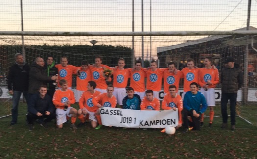 Gassel JO19-1 najaarskampioen 2016!