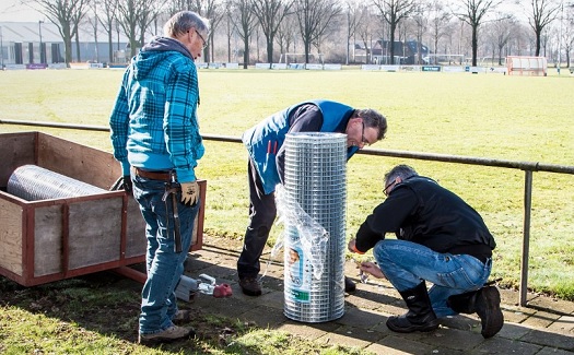 NLdoet bij VV Gassel / 10 maart 2017 / foto 2