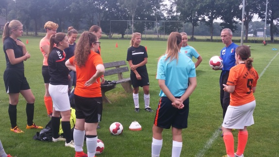 Bespreking tijdens 1e training 2017-2018