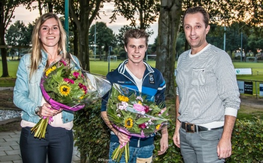 Demi Verheugen en Rob ten Haaf bedankt voor hun inzet