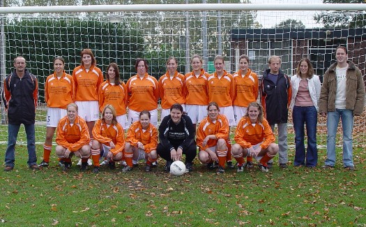 Gassel dames 1 - seizoen 2004-2005